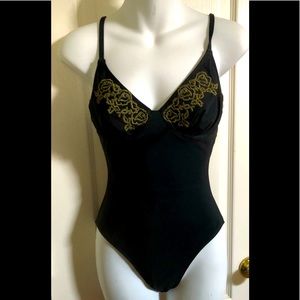 Vintage sun streak New Port one piece swimsuit